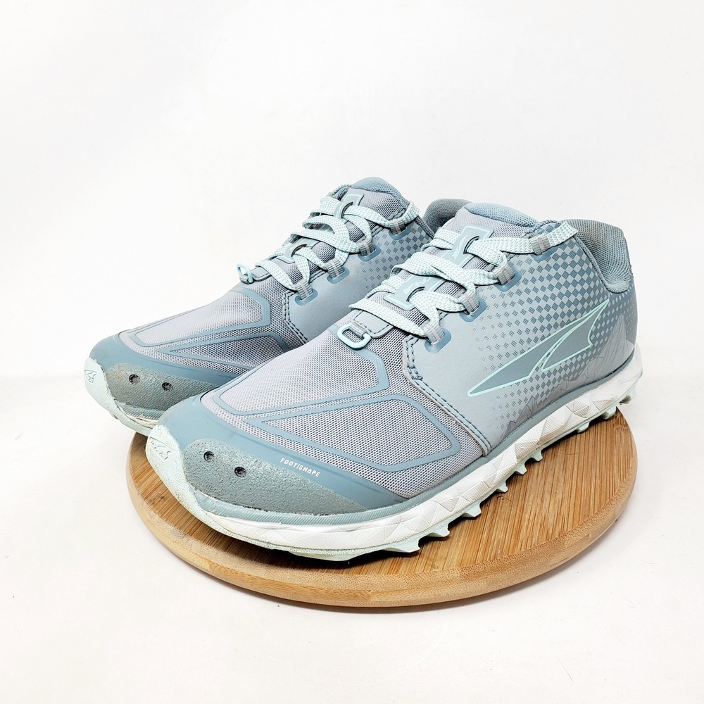 Altra Superior 4.5 Shoes Womens 8.5 Blue Trail Running Hiking Barefoot Sneaker - Picture 2 of 13